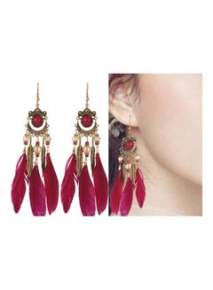 Vintage Tassel Feather Earrings Set 7 Piece - v1610721452/N43292475A_5