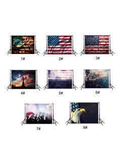 Generic Flag Brick Wall Photography Background Multicolour  - Image 4