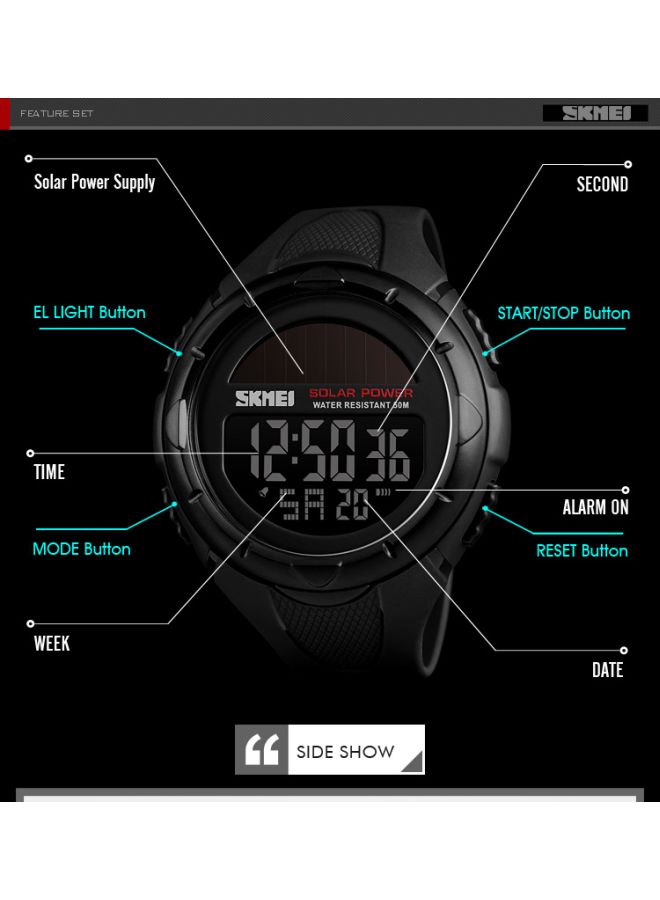 SKMEI Men's Plastic Digital Watch 1405  - Image 5