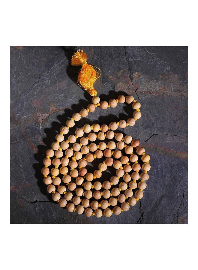 هيلث آند يوغا خرز سبحة صلاة من خشب التولسي  - Image 5