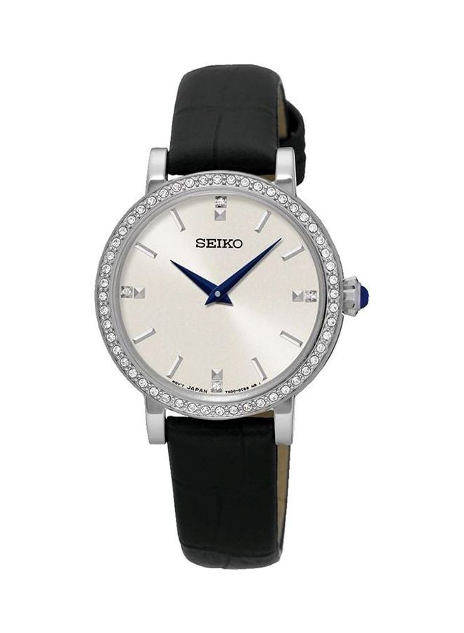Seiko women Water Resistant Analog Watch Sfq811P2 - Image 1