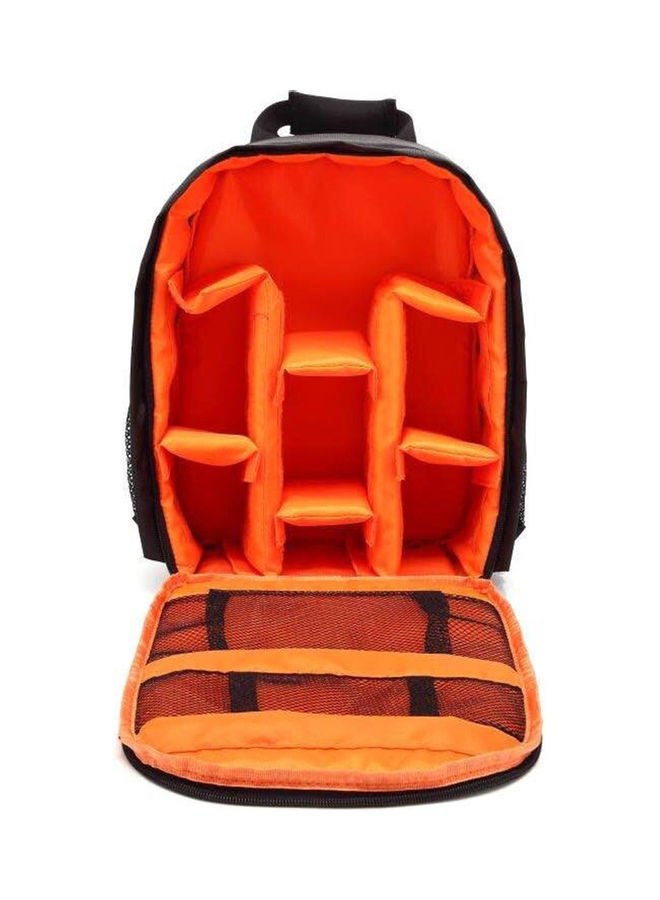 Outdoor Small Multi-functional Backpack For DSLR Camera Orange - Image 2