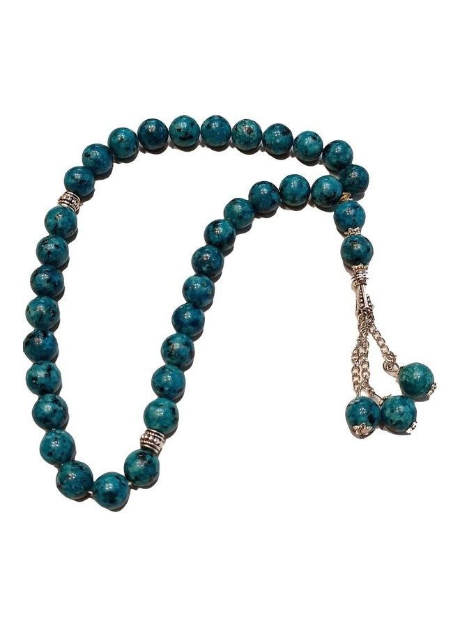 Natural Turquoise Stone Beads Tasbeeh - Image 3
