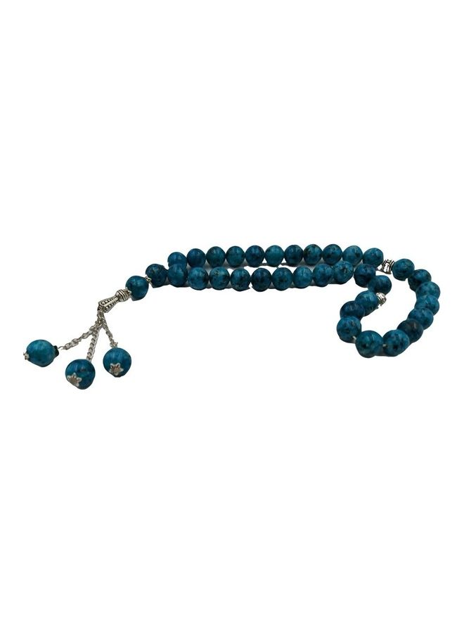 Natural Turquoise Stone Beads Tasbeeh - Image 4