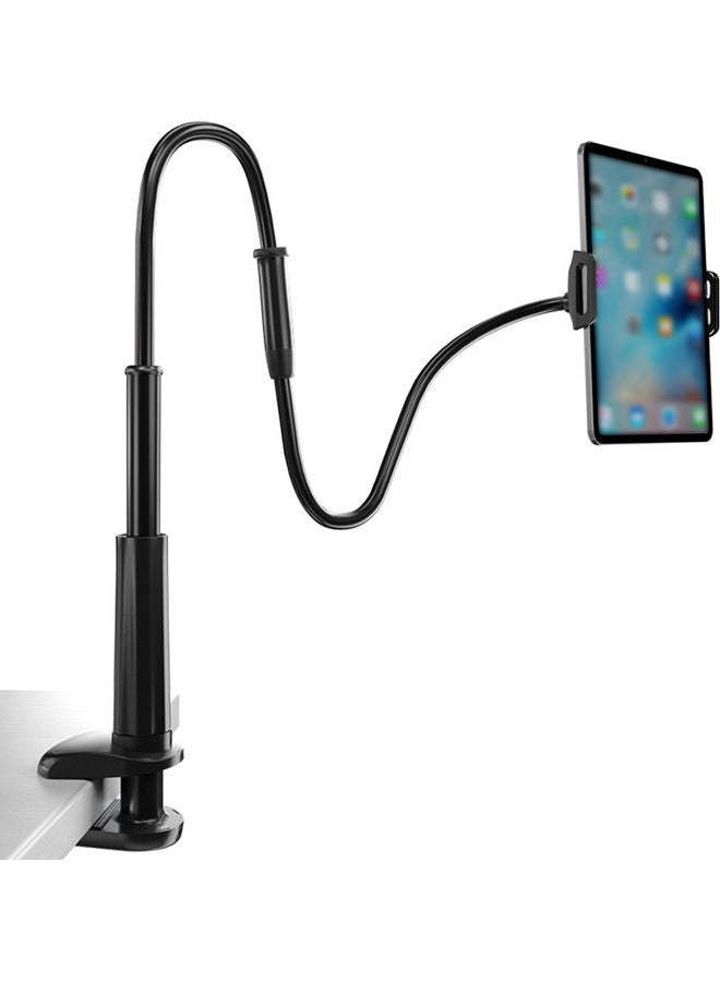 Generic - 360 Degrees Rotatable Flexible Arm Desk Phone Support With Table Mount Black - Image 1