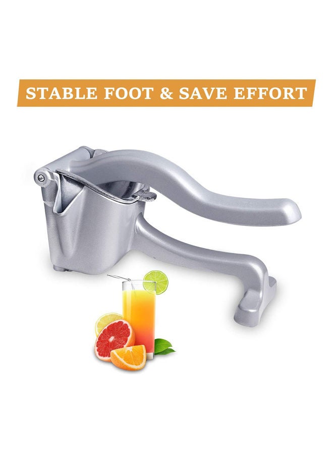 AMERTEER Stainless Steel Manual Hand Juicer Silver 800grams - Image 3