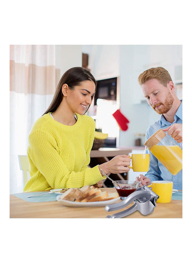 AMERTEER Stainless Steel Manual Hand Juicer Silver 800grams - Image 4