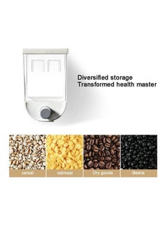 AMERTEER Wall Mounted Cereal Dispenser White 330grams  - Image 2