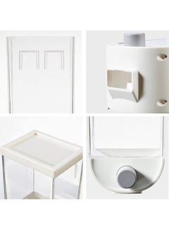 AMERTEER Wall Mounted Cereal Dispenser White 330grams  - Image 3
