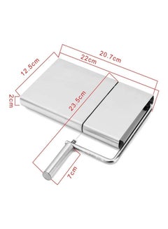 AMERTEER Stainless Steel  Cheese Slicer silver  - Image 3