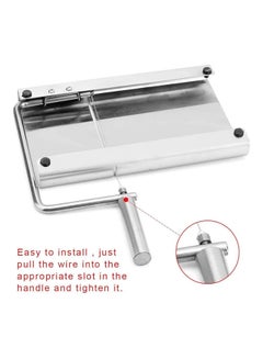 AMERTEER Stainless Steel  Cheese Slicer silver  - Image 5