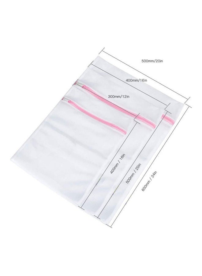 AMERTEER - Laundry Wash Bag Pink 210grams - Image 1