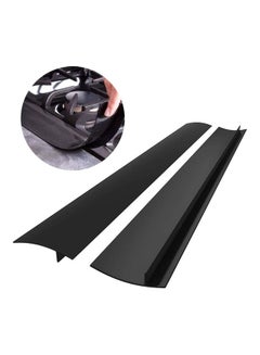 AMERTEER 2 Piece Stove Counter Gap Cover Black 156grams  - Image 2
