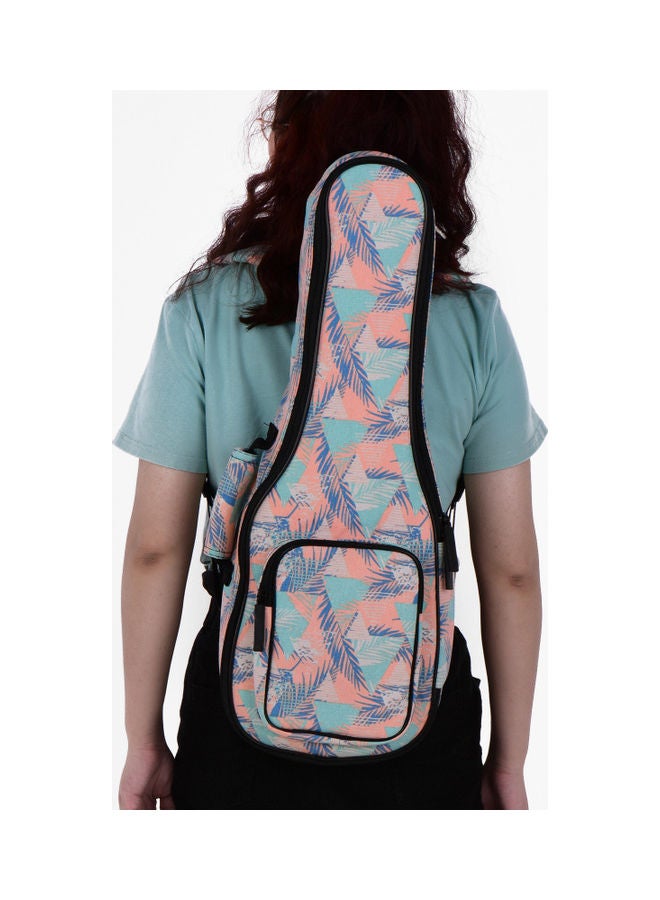 ammoon 21 Inch Ukulele Outdoor Bag With Leaf Pattern  - Image 3