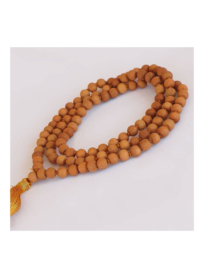 HealthAndYoga - Prayer Beads Sandalwood - Image 1