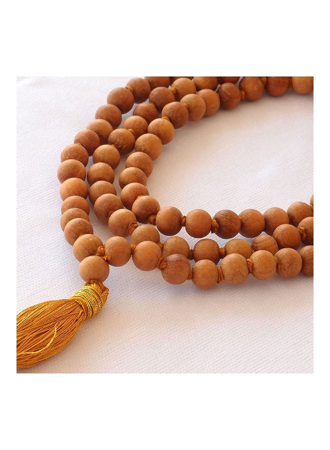 HealthAndYoga - Prayer Beads Sandalwood - Image 1