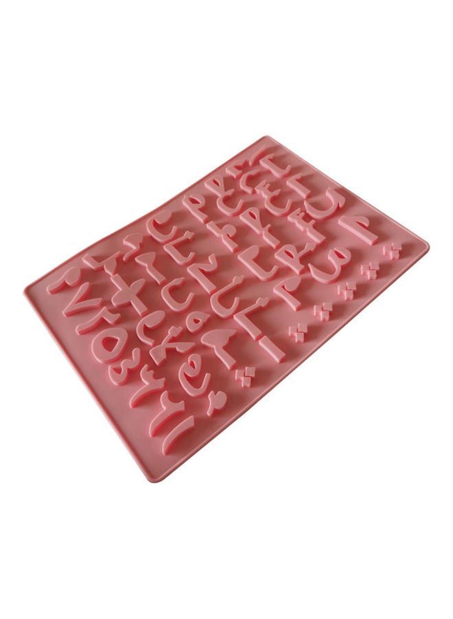 Arabic Alphabet Letter Number Silicone Mould Purple 32 x 22cm - Image 2