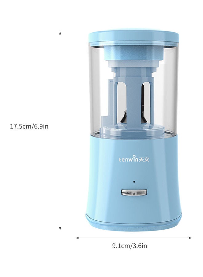 tenwin Electric Pencil Sharpener Blue - Image 2