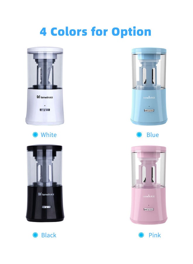 tenwin Electric Pencil Sharpener Blue - Image 3