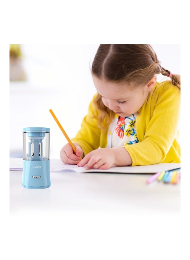tenwin Electric Pencil Sharpener Blue - Image 4