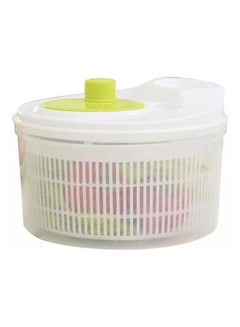 Generic Salad Spinner green/white 22x22x13cm  - Image 1