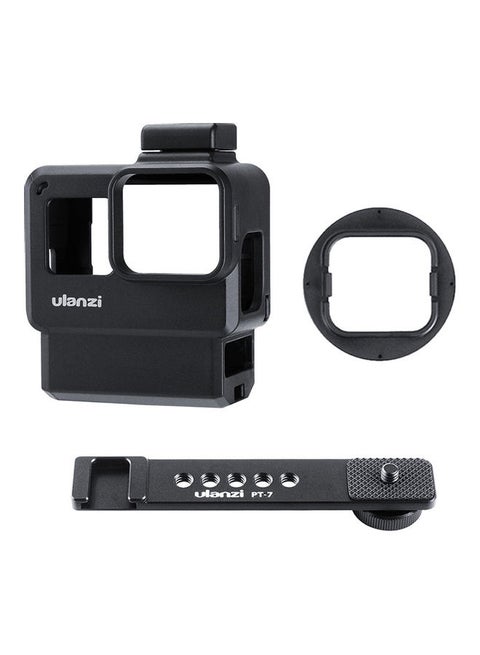Ulanzi V2 Pro Sports Camera Protective Cage With 52mm Filter Mic Adapter For GoPro Hero 7/6/5 Black
