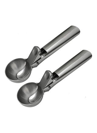 2 Pack Ice Cream Scoop silver 190grams - v1610727403/N43325017A_1