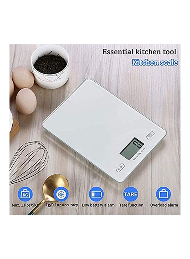 AMERTEER Food Digital Weight Scale White 550grams - Image 4