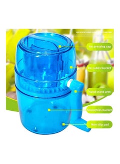 AMERTEER Manual  Ice Crusher Machine Blue 580grams  - Image 5