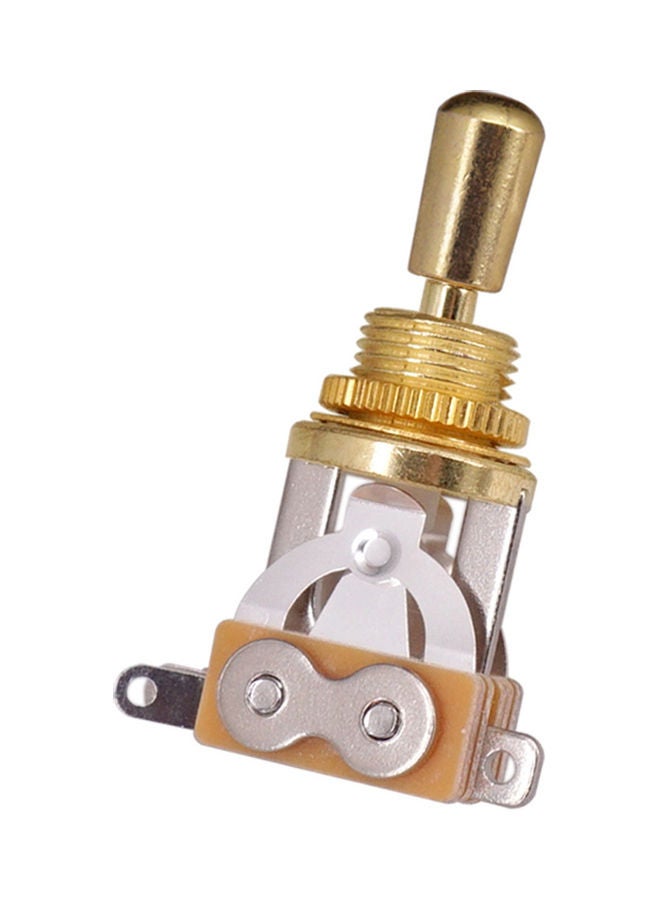 Generic LP EPI 3 Way Short Straight Guitar Toggle Switch Pickup Selector Gold  - Image 2