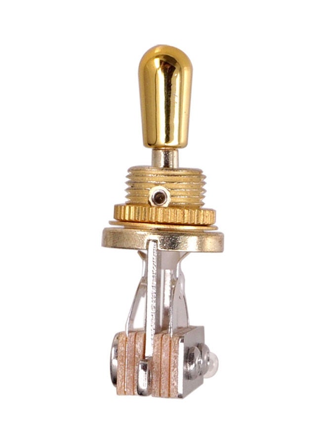 Generic LP EPI 3 Way Short Straight Guitar Toggle Switch Pickup Selector Gold  - Image 4