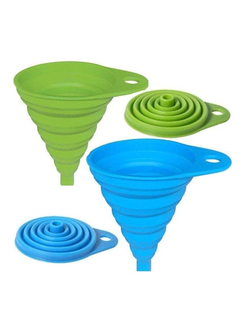 2-Piece Folding Funnel Multicolour