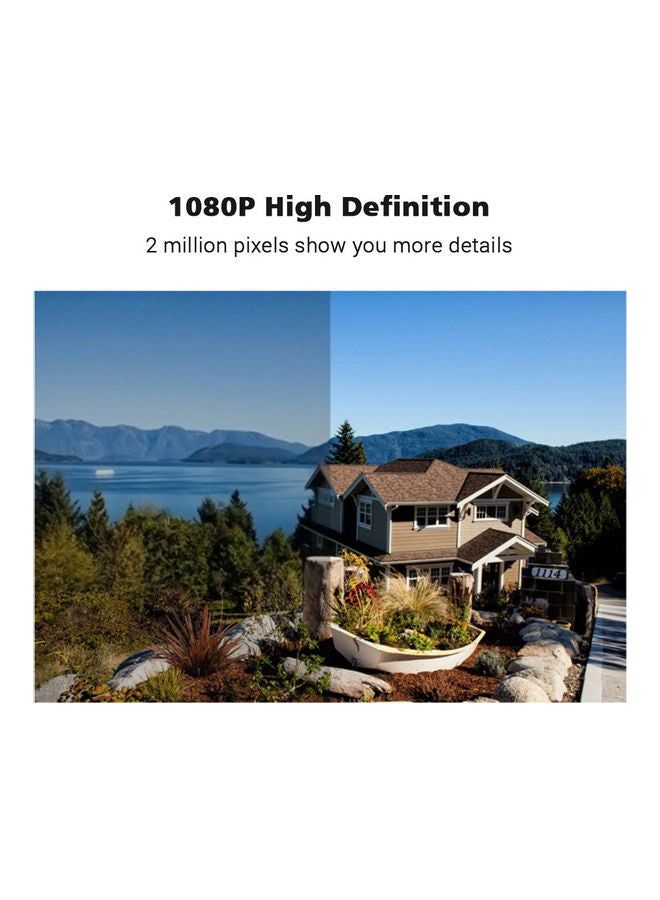 1080P Mini Smart Security Camera 14.3x8.0x4.2cm Black  - Image 4