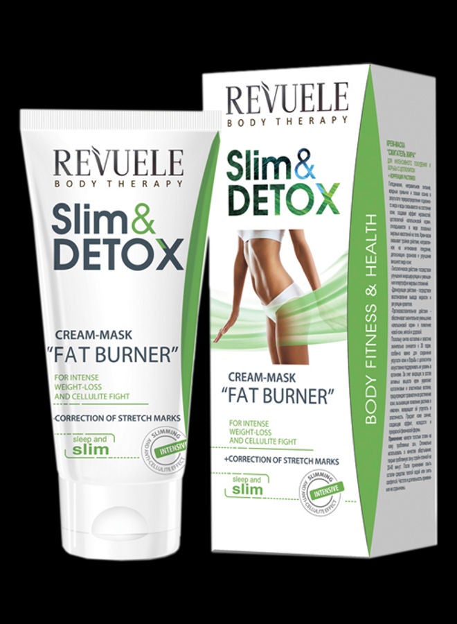 REVUELE Slim And Detox Cream-Mask Fat Burner 200ml