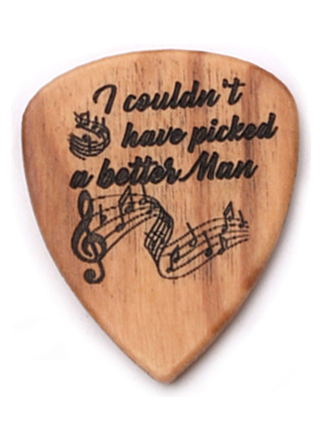 Generic 2-Piece Of Wooden Guitar Picks Holder With Box - Image 5