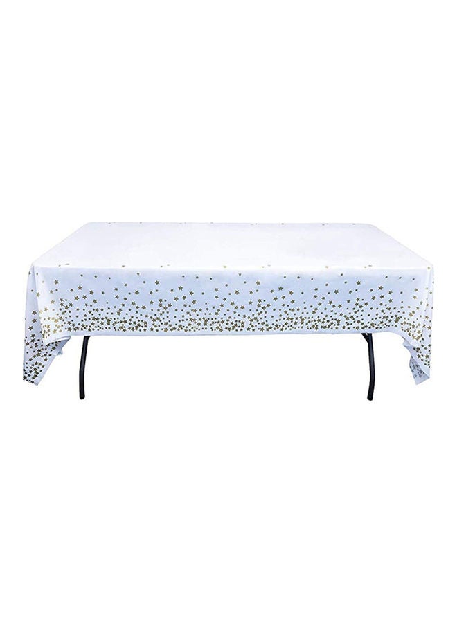 AMERTEER Party Table Cloths White 110grams - Image 1
