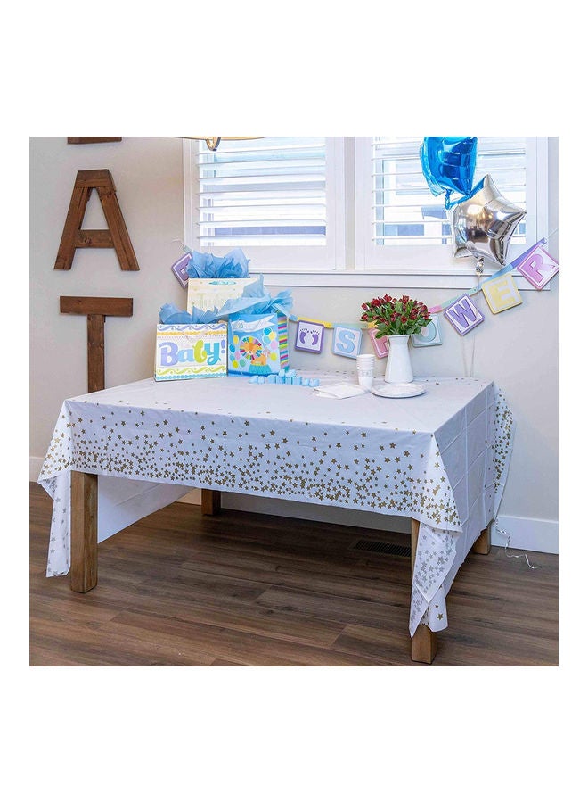 AMERTEER Party Table Cloths White 110grams - Image 4