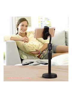 Generic Adjustable Height Desktop Smartphone Stand Bracket With Phone Holder 27.0x10.0x10.0cm Black  - Image 5