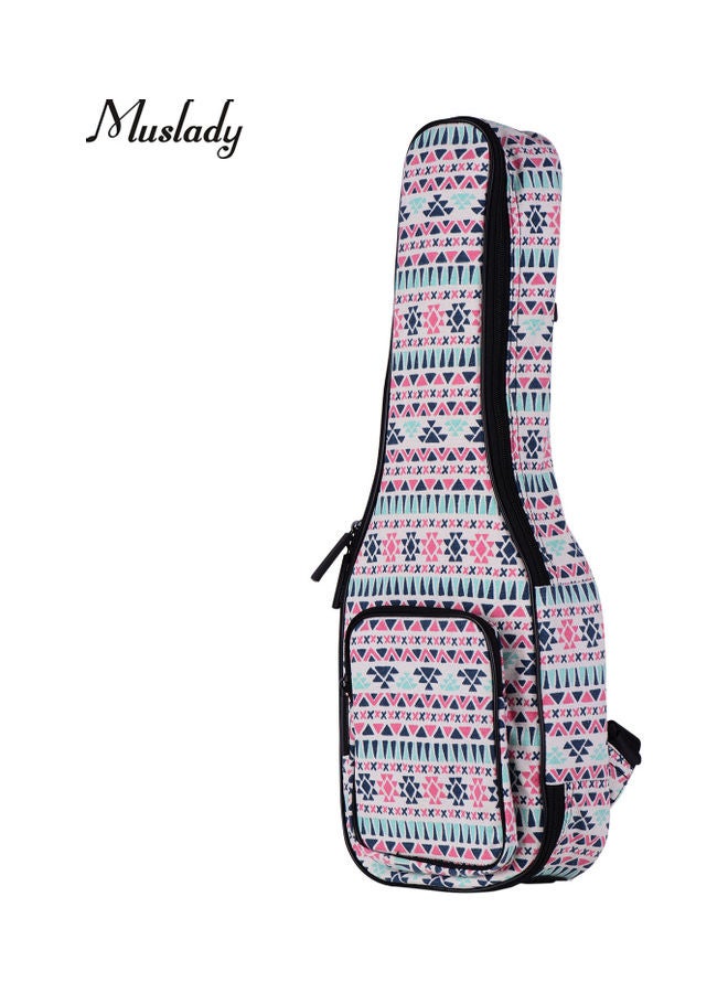 Muslady 21 Inch Ukulele Outdoor Bag With Rhombus Pattern  - Image 1