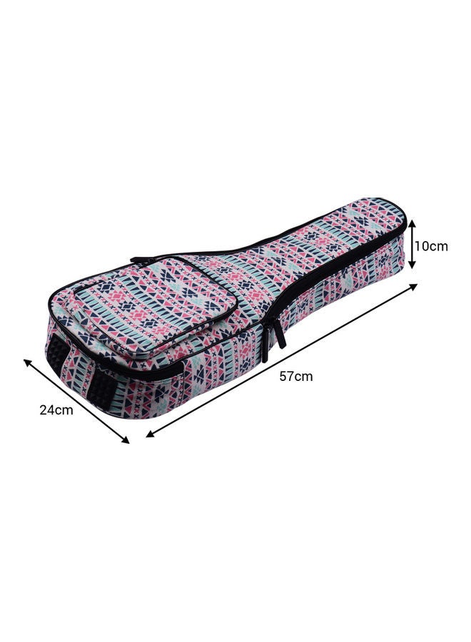 Muslady 21 Inch Ukulele Outdoor Bag With Rhombus Pattern  - Image 2