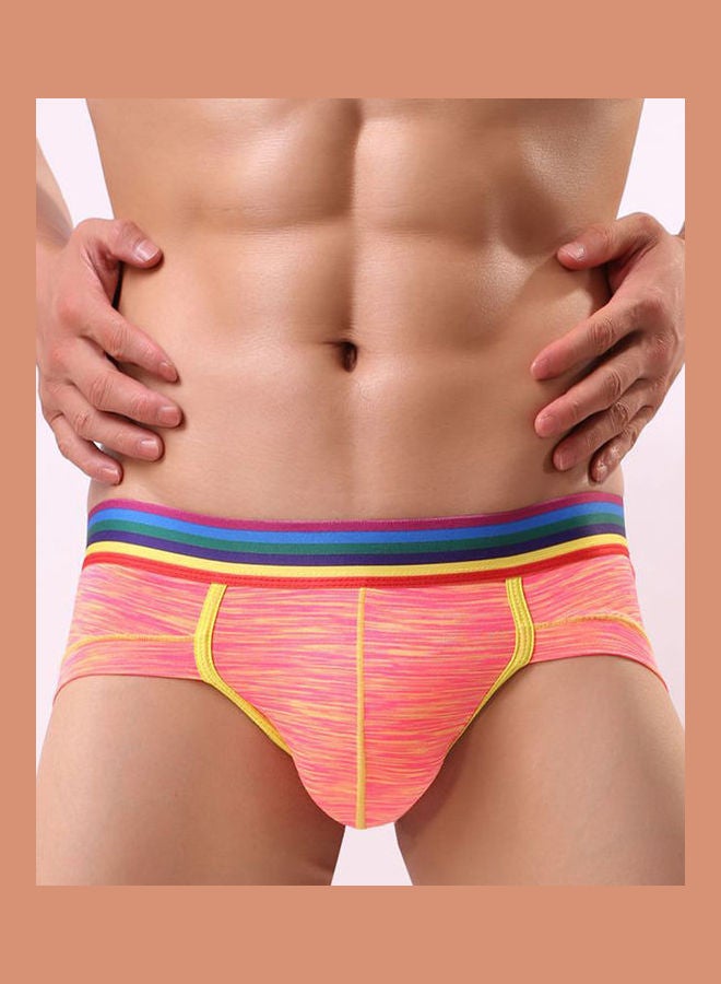 Generic Low Waistline Briefs Orange  - Image 1