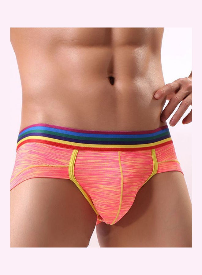 Generic Low Waistline Briefs Orange  - Image 2