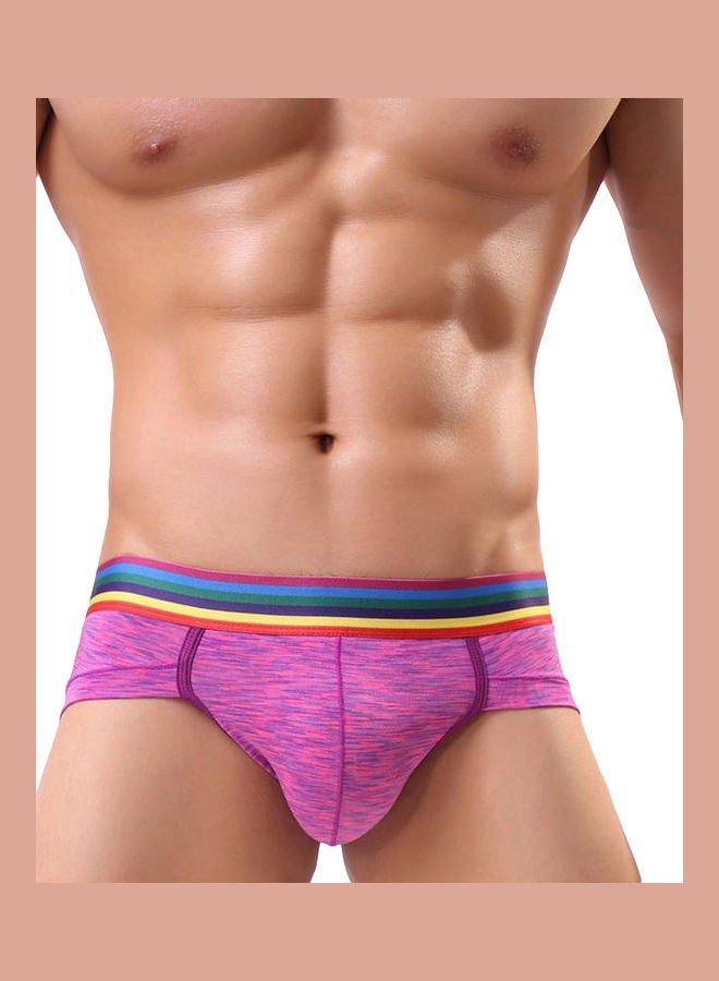 Generic Low Waistline Briefs Purple 