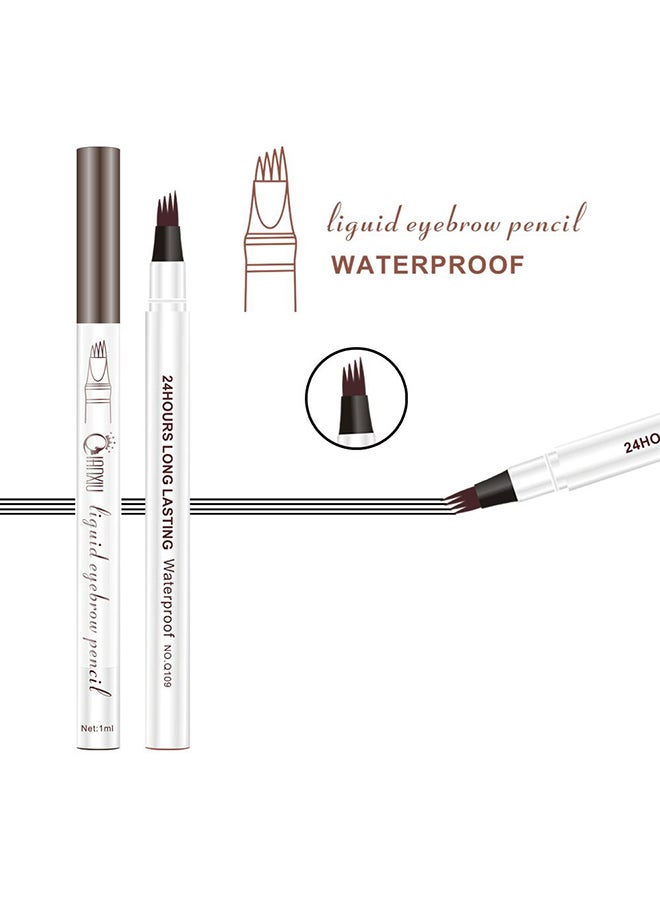 كيانشو قلم حواجب مضاد للماء بني - Image 3