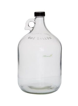 1Pc Glass Bottle With Plastic Lid Clear - v1610773196/N17286080A_1
