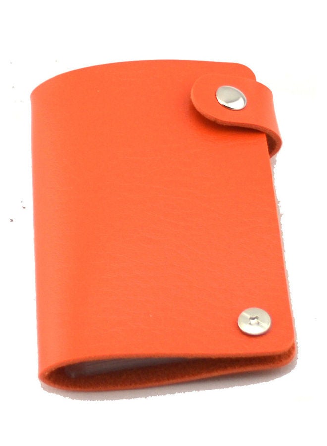 Credit Card And Card Holder Clutch Bag Orange - Image 1