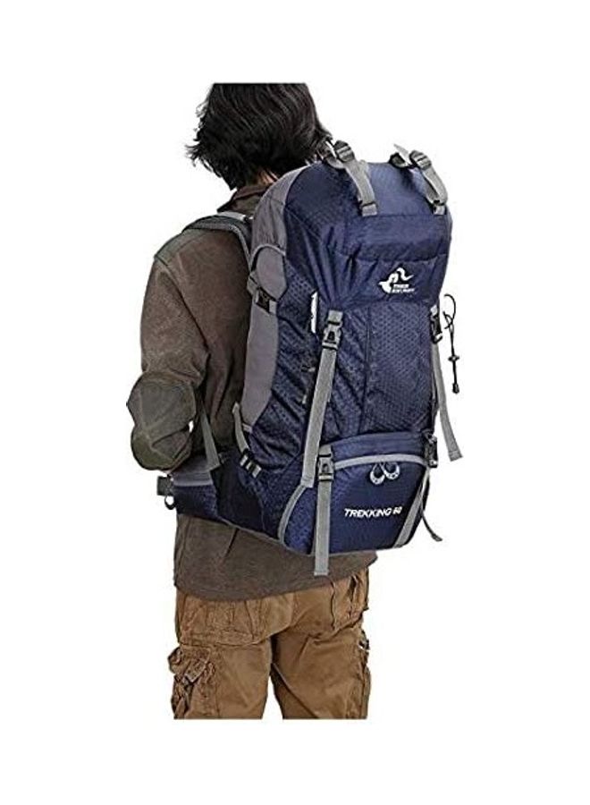 60L Outdoor Mountaineering Bag Blue  - Image 3