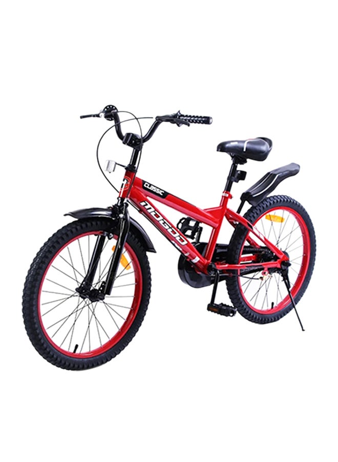 MOGOO Classic 20-Inch Road Kids Bike | 20-Inch Wheel Size | Adjustable Seat | Red Black Color 20inch - Image 1
