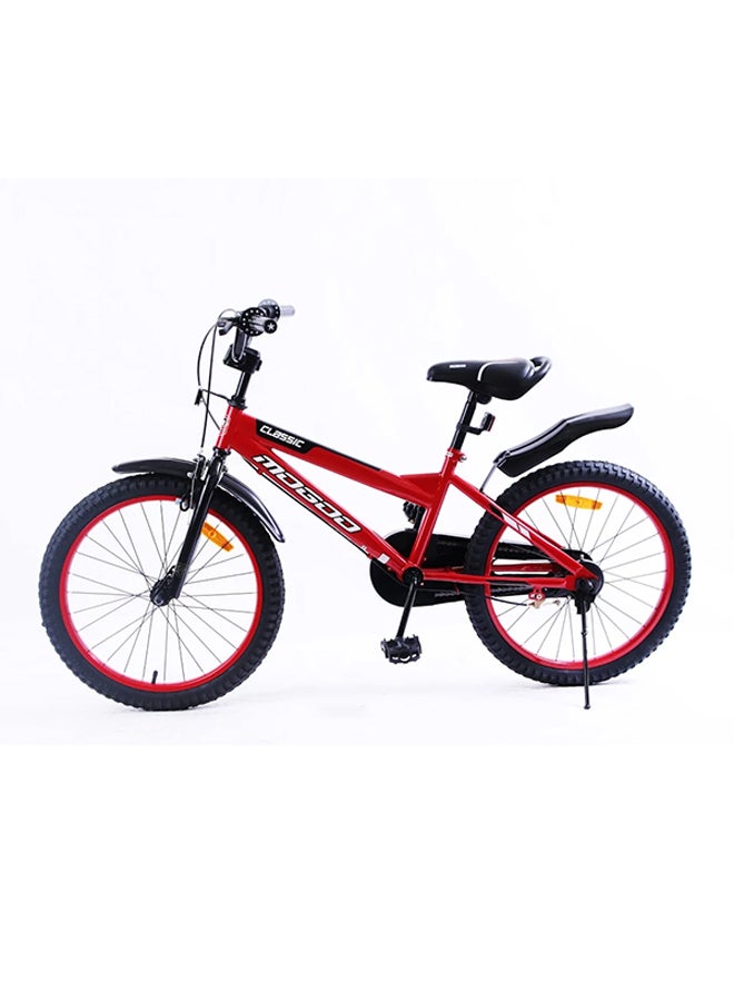 MOGOO Classic 20-Inch Road Kids Bike | 20-Inch Wheel Size | Adjustable Seat | Red Black Color 20inch - Image 2