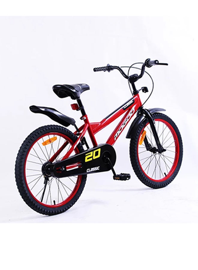 MOGOO Classic 20-Inch Road Kids Bike | 20-Inch Wheel Size | Adjustable Seat | Red Black Color 20inch - Image 3